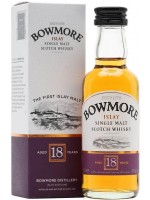 Bowmore 18YO Whisky Miniaturki