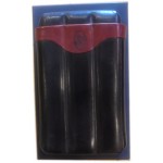 Skórzane Etui na cygara Savinelli Leather Case for Cigars (na 3 cygara)