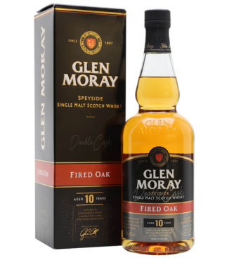 WHISKY Glen Moray 10 Fired Oak