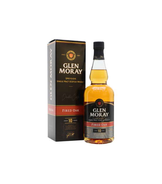 WHISKY Glen Moray 10 Fired Oak