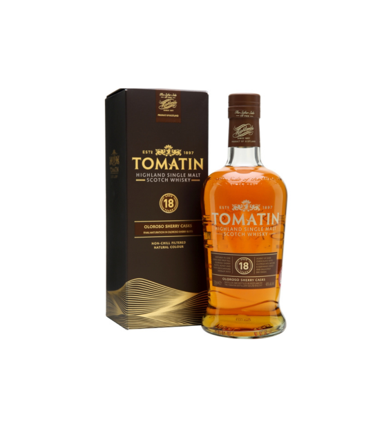 WHISKY Tomatin 18 Y O