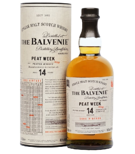 WHISKY Balvenie Peat Week 14 Y O