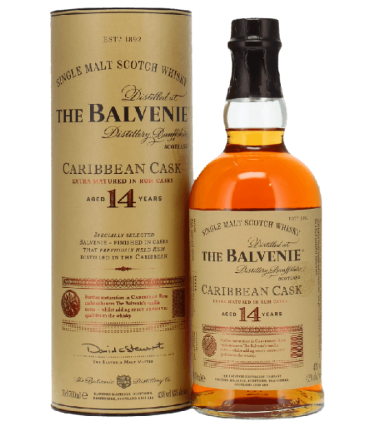 WHISKY Balvenie Caribbean Cask 14 Y O