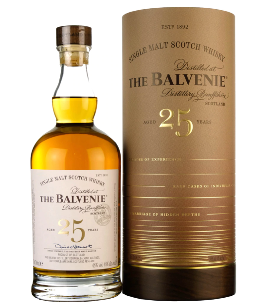 WHISKY Balvenie 25 Y O Rare Marriages