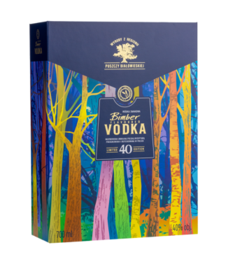 WÓDKA Bimber Flavoured + kieliszki 40 Edition