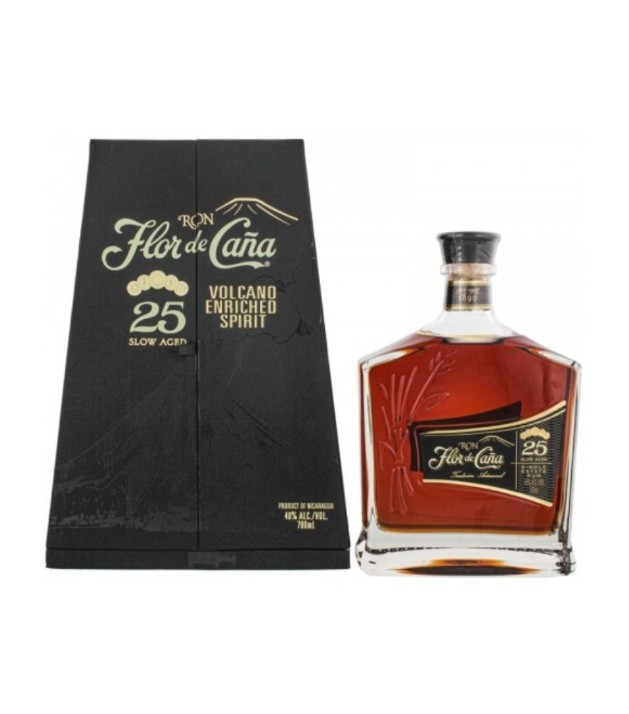 RUM Flor De Cana 25 Y O Gift Box RUM Flor De Cana 25 Y O Gift Box