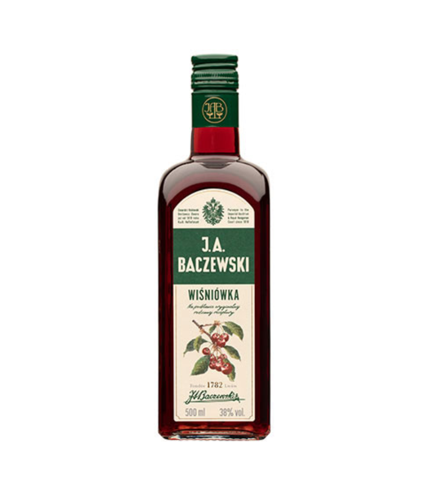 LIKIER Baczewski Wiśniówka 38% / 0,7l LIKIER Baczewski Wiśniówka 38% / 0,7l