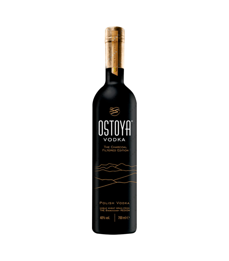 WÓDKA Ostoya Charcoal Black WÓDKA Ostoya Charcoal Black