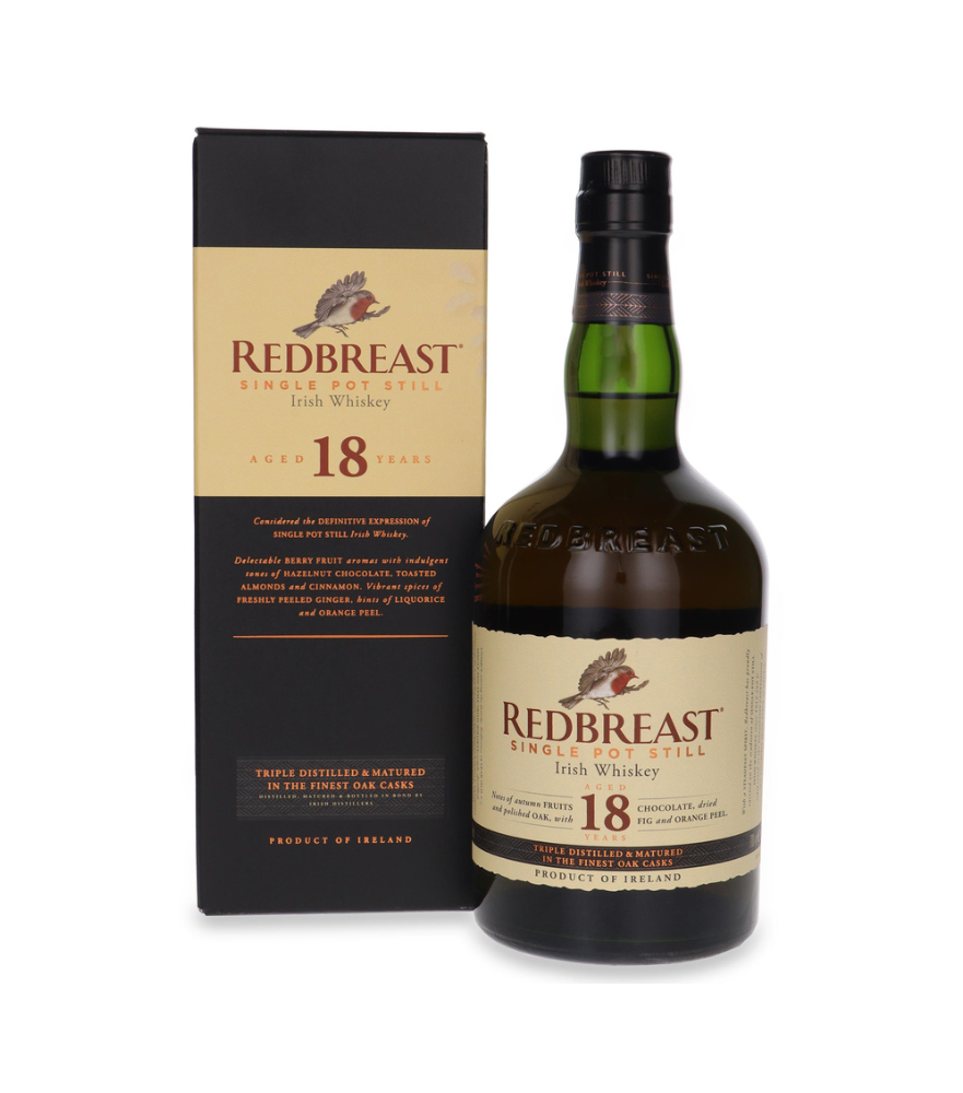 WHISKEY Redbreast 18YO 0,7l 46% WHISKEY Redbreast 18YO 0,7l 46%