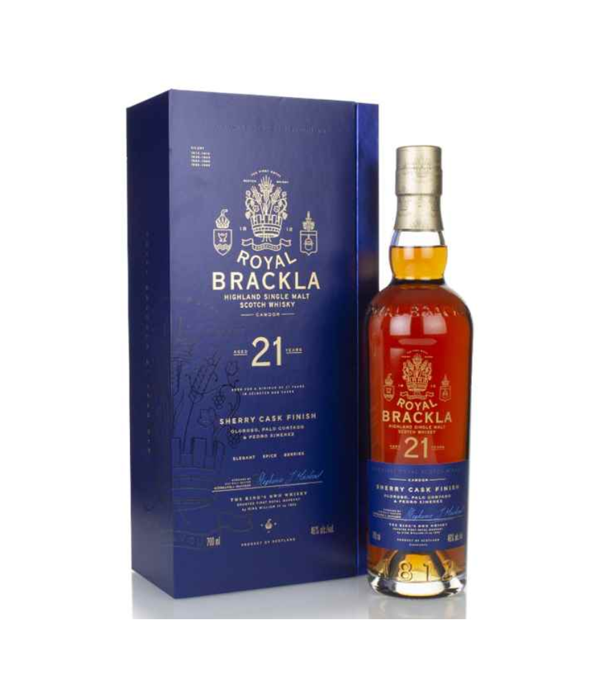 WHISKY Royal Bracla 21yo Sherry Cask 0,7L 46%