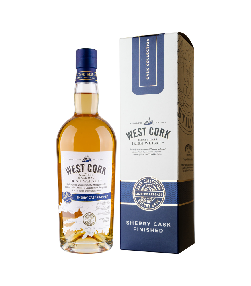 WHISKY West Cork 12 Y O Sherry Cask