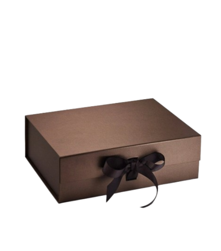 PUDEŁKO 3 but. twarde magnes brązowe