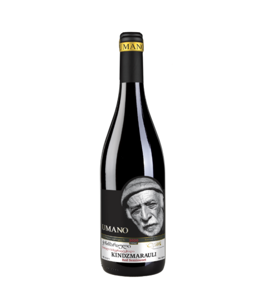 WINO Umano Kindzmarauli Czerwone Półsłodkie