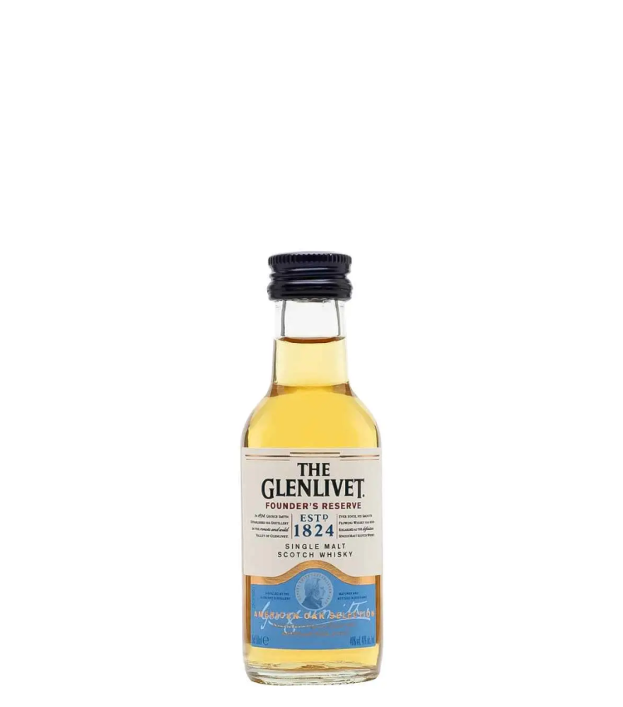 MINIATURKA WHISKY Glenlivet Founder's Reserve