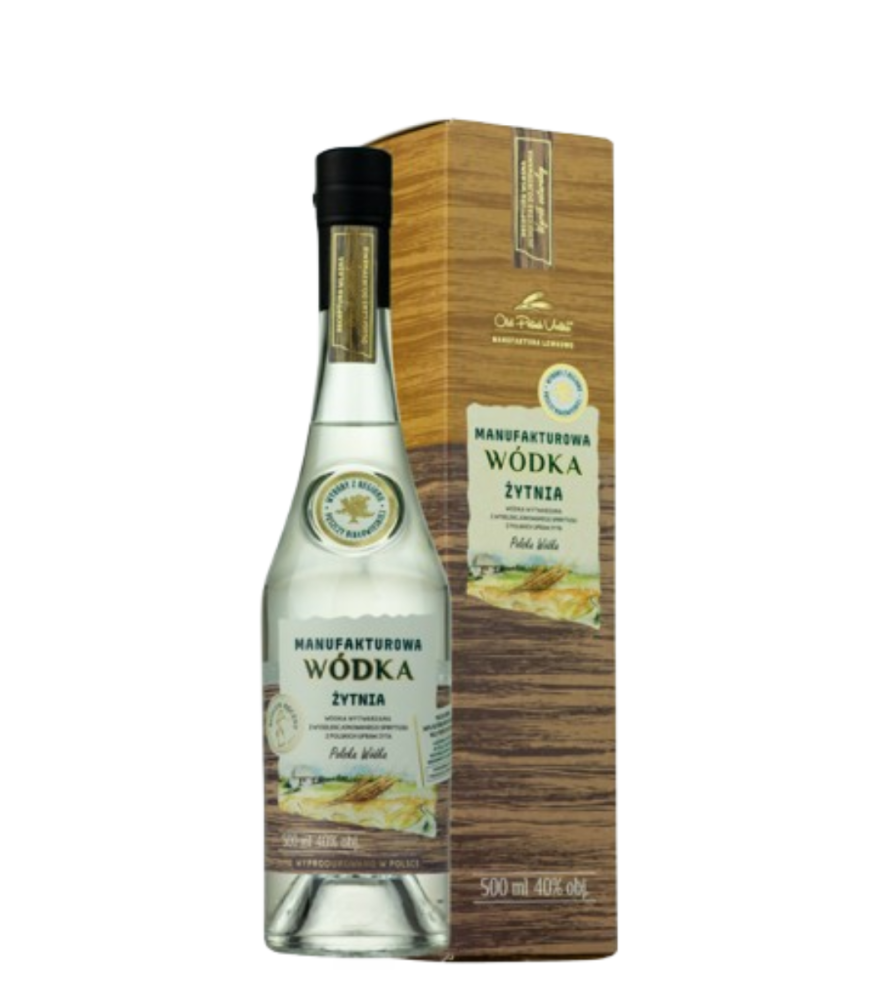 Wódka Manufakturowa żytnia 500ml 40%