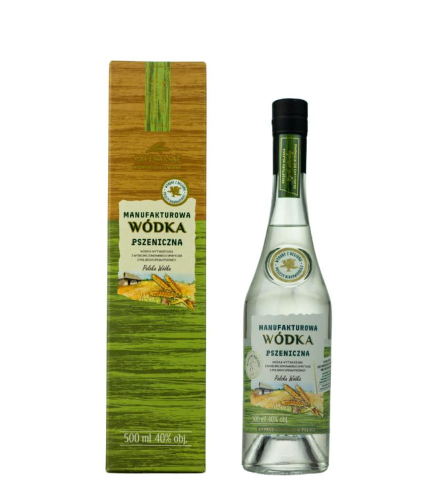 Wódka Manufakturowa Pszeniczna 500ml 40%