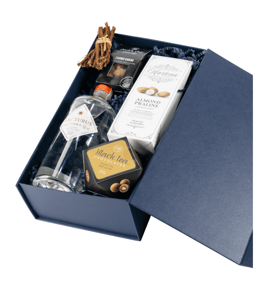 Luksusowe pudełko magnetyczne – Arcturus Super Premium Vodka