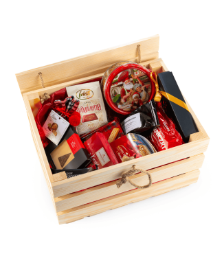 Skrzynia Rozmaitości – Duża Drewniana Skrzynia Prezentowa