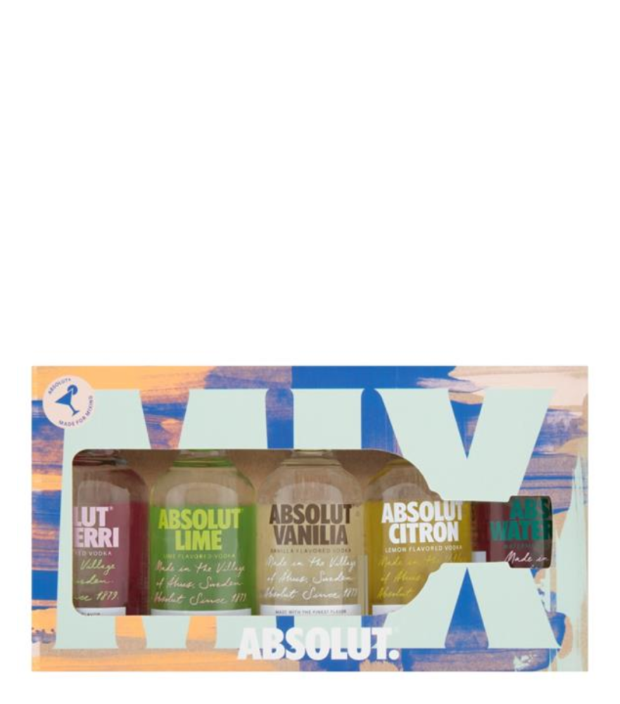 WÓDKA Absolut Zestaw 5x50ml