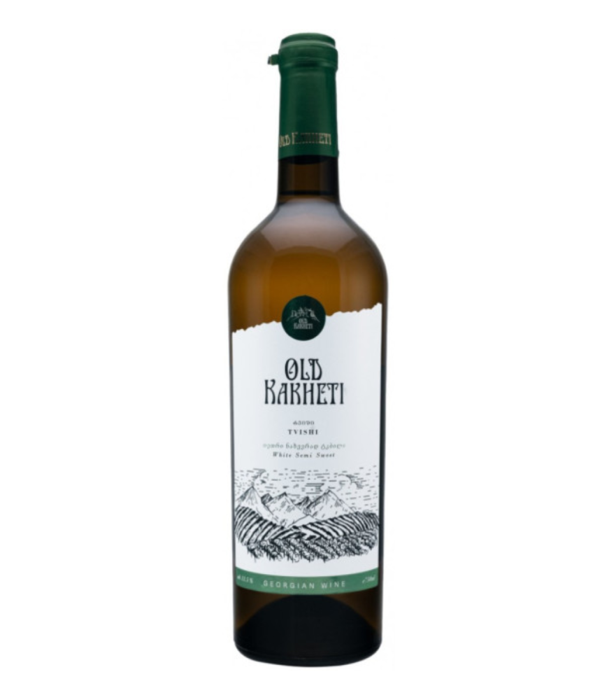WINO  Old Kakheti Tvishi Białe Półsłodkie