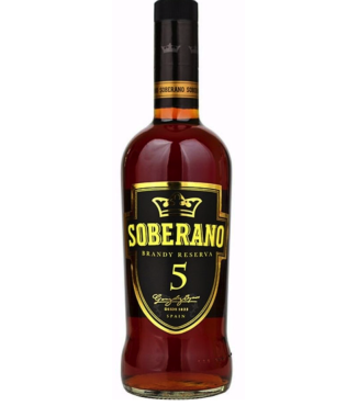 BRANDY Soberano Reserva 5 Y O