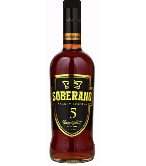 BRANDY Soberano Reserva 5 Y O