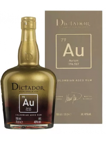 RUM DICTADOR XO AURUM 0,7L 40%