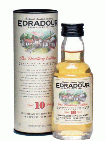 Edradour 10 YO Destillery Edition Whisky Miniaturka
