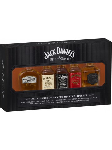 Zestaw miniaturek Jack Daniel's 5x50ml