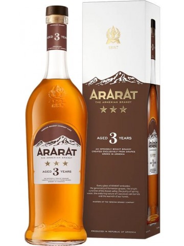 Ararat 3* Armenian Brandy 40% 0,7