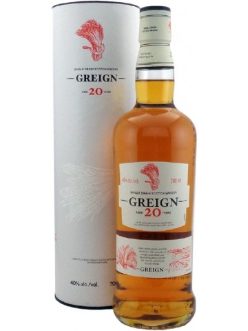 Whisky Greign 20Y Single Grain 0,7l 40%