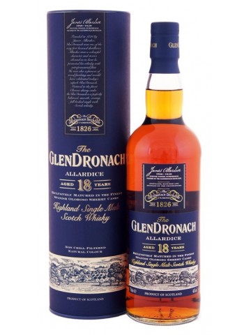 GlenDronach 18YO Allardice Oloroso 46% 0,7l 