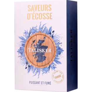 WHISKY Talisker 10YO Saveurs d'Ecosse 45,8% 0,7+ szklanki